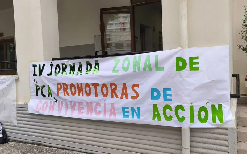 banner for the promotion of coexistence in action