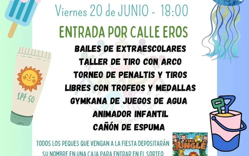 Fiesta Agua Mariana Pineda 20 Junio