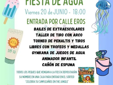 Fiesta Agua Mariana Pineda 20 Junio